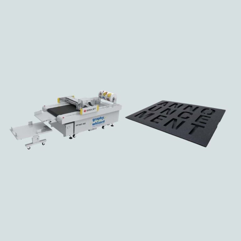 Digital die cutting machine for modern production