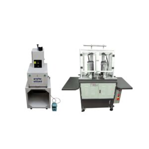 Professional round corner cutting machine at Spiel Associates