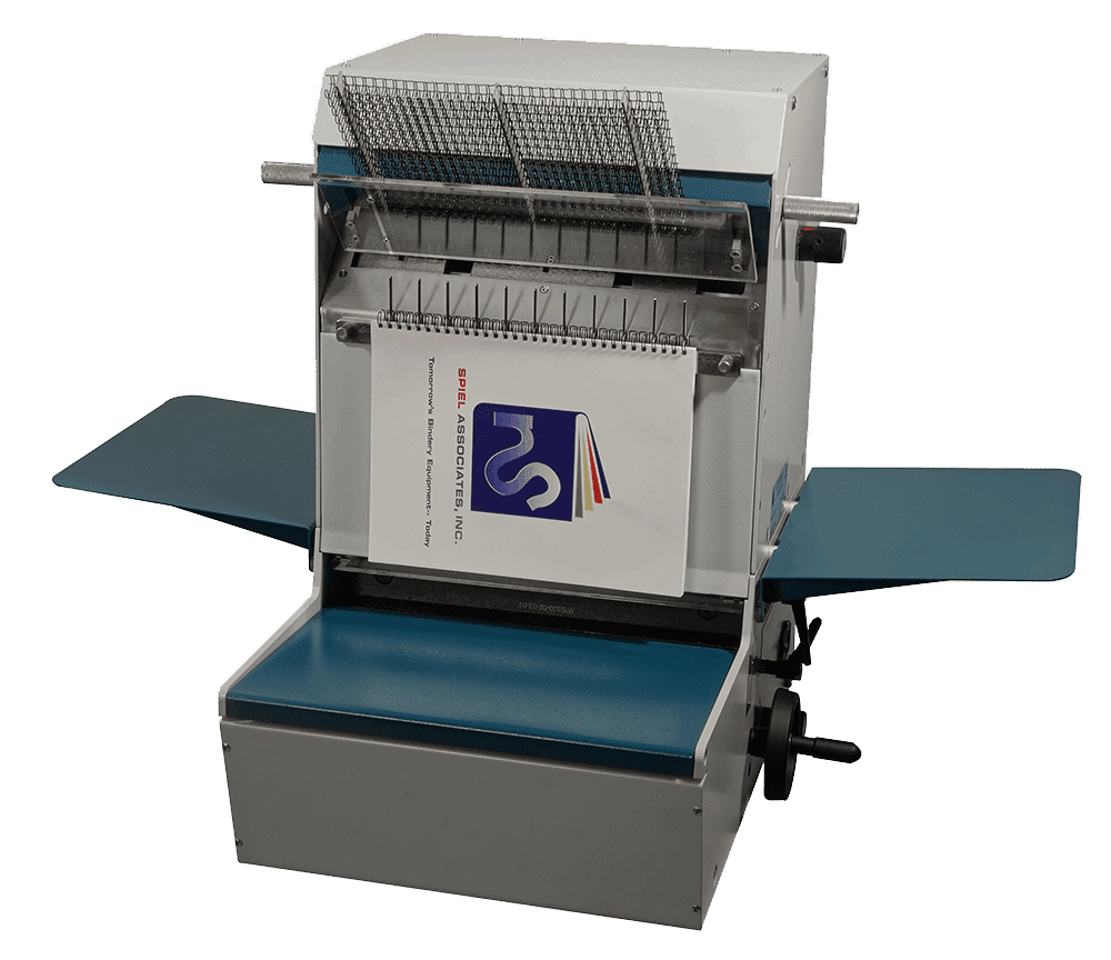 Sterling Looper table top semi-automatic double loop wire binder